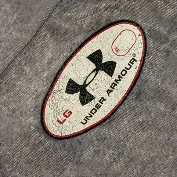 Under Armour Sleeveless Compression Athletic Workout Summer Shirt M/L Gray - Picture 5 of 7